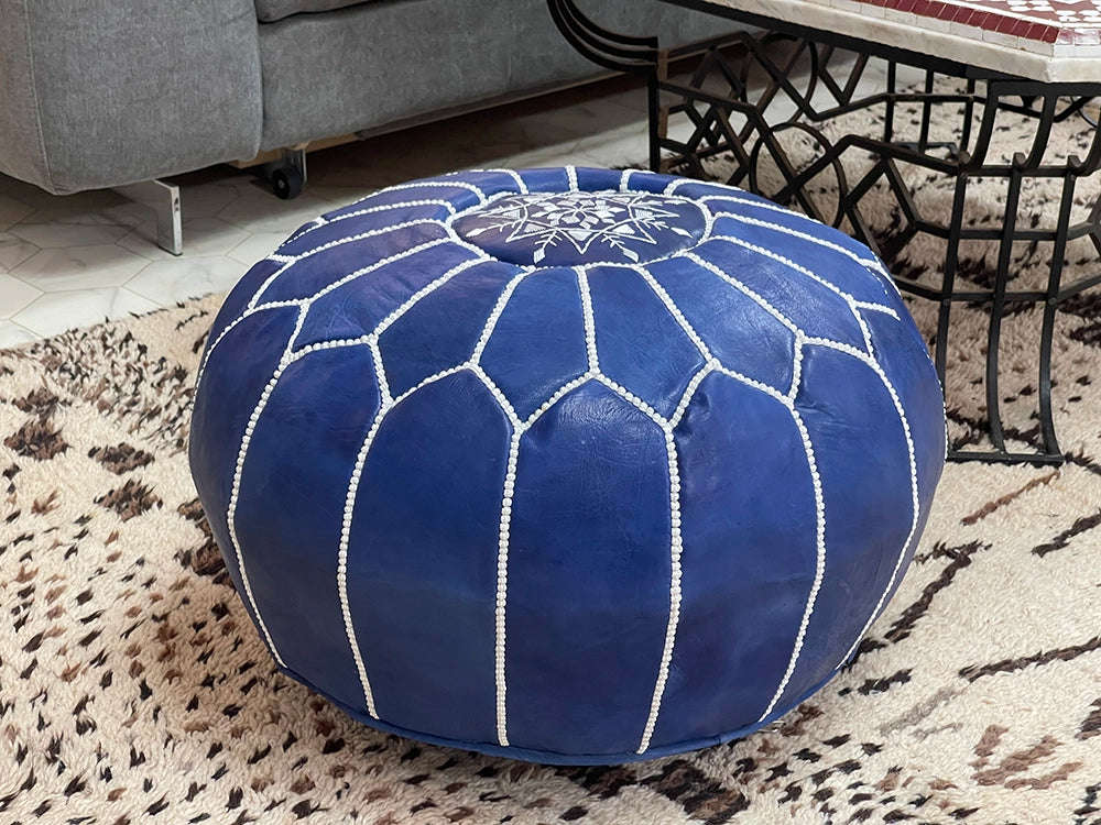 Deep Blue - Pouf