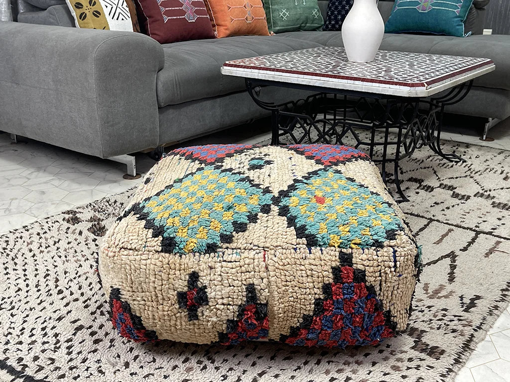 Diamondat - Kilim Pouf