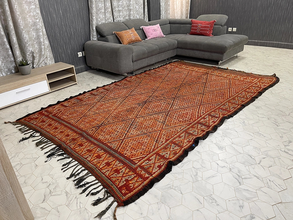 Figuig Fantasy - 6x10ft- Boujaad Rug