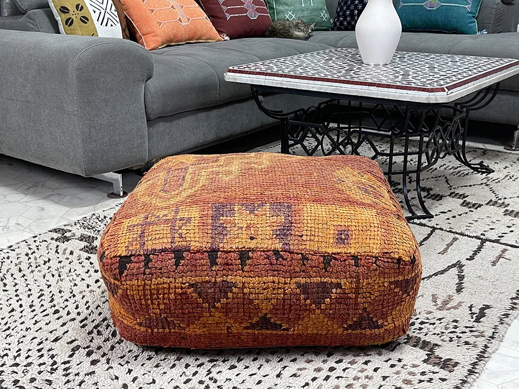 Khami Ruins - Kilim Pouf