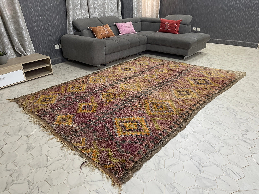 Khemisset Kaleidoscope -6x9ft- Boujaad Rug