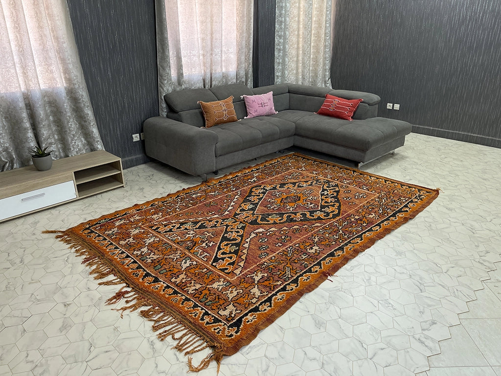 Khouribga Chic - 6x9ft- Boujaad Rug