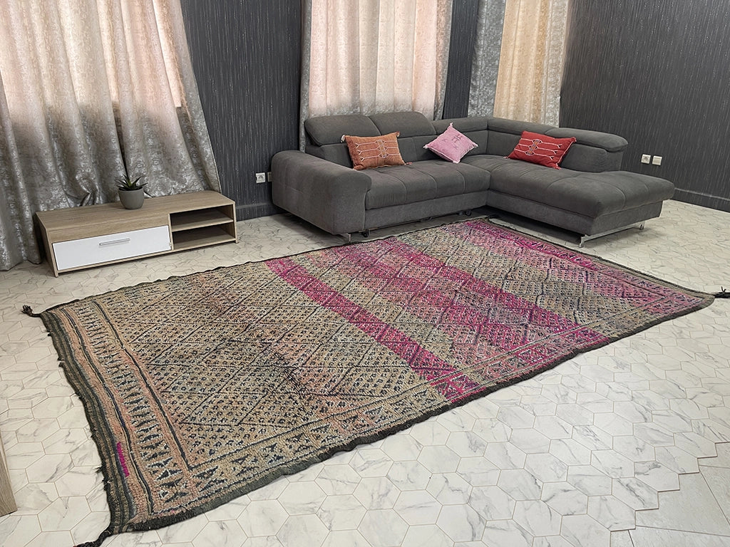 Merzouga Mirage  - 5x11ft- Boujaad Rug