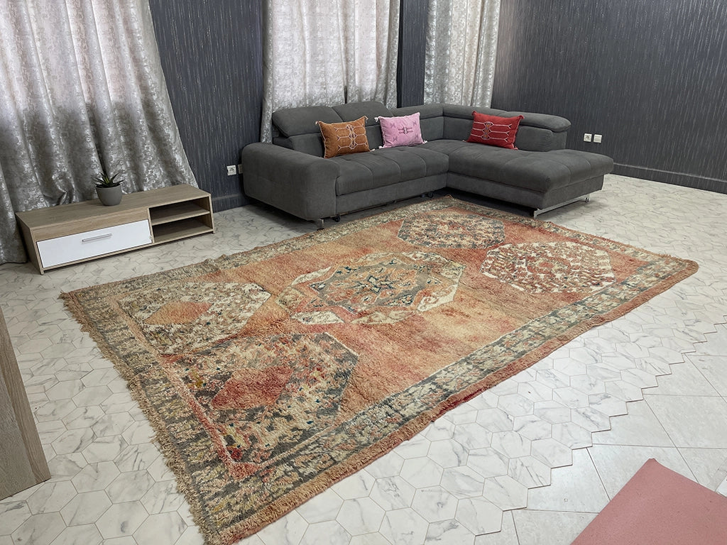 Nador Nostalgia - 4x11ft- Boujaad Rug