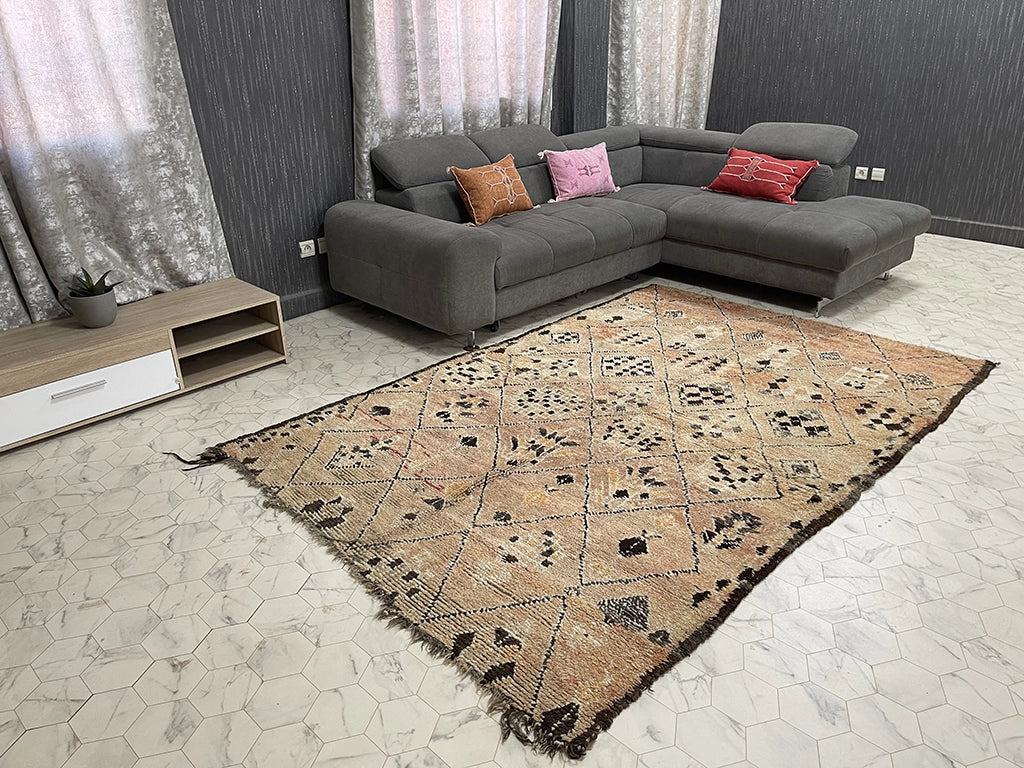 Sidi Ifni Serenity - 6x9ft- Boujaad Rug