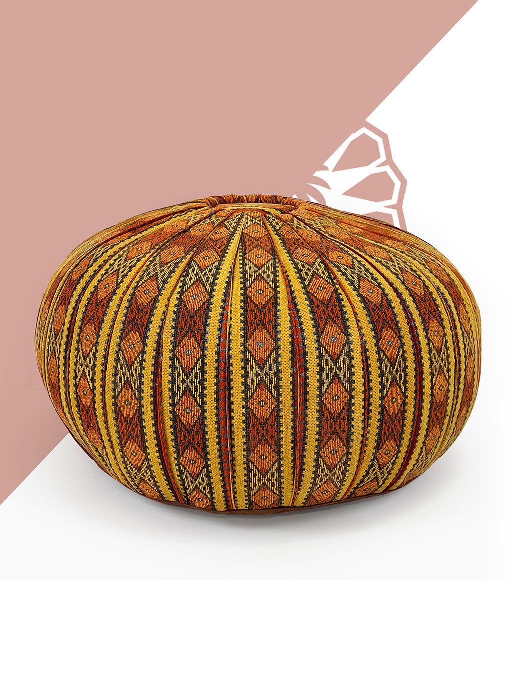 large Moroccan pouf