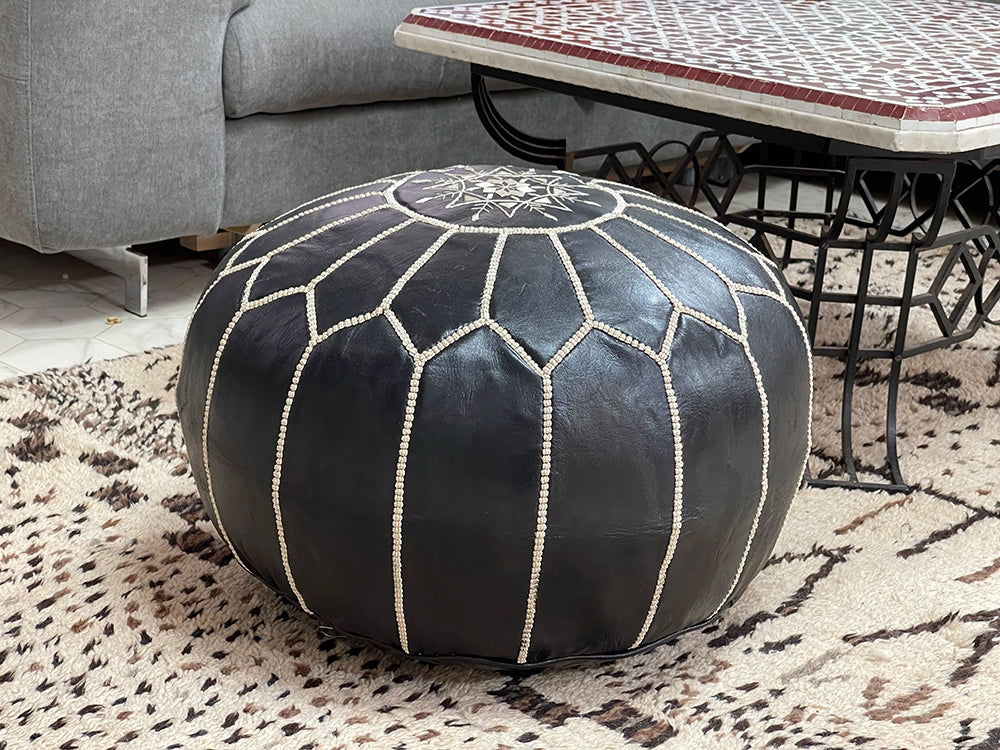 Black Luxury - Pouf