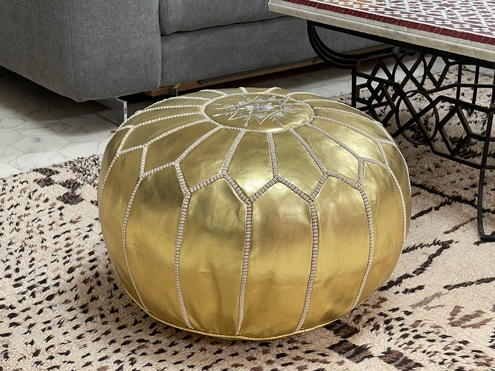 Sable Splendor - Pouf