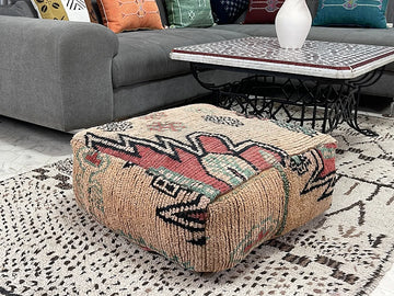 Camel Temptation - Kilim Pouf