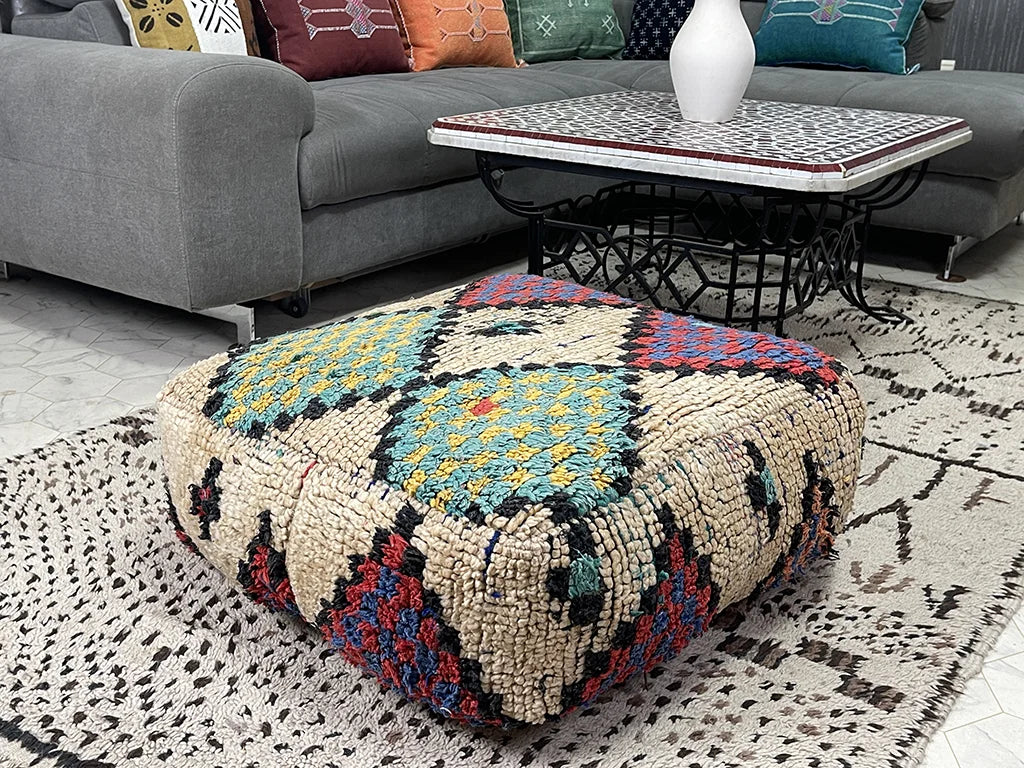 Diamondat - Kilim Pouf