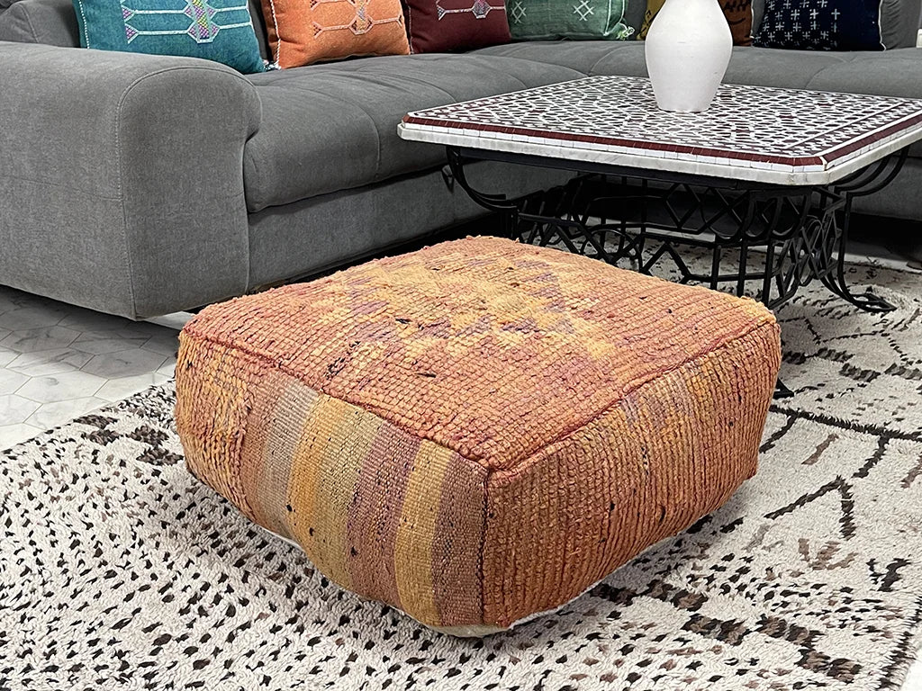 Kayenta Nave - Kilim Pouf