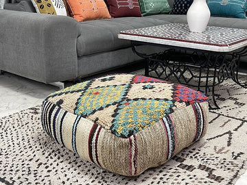 Topping Butter - Kilim Pouf