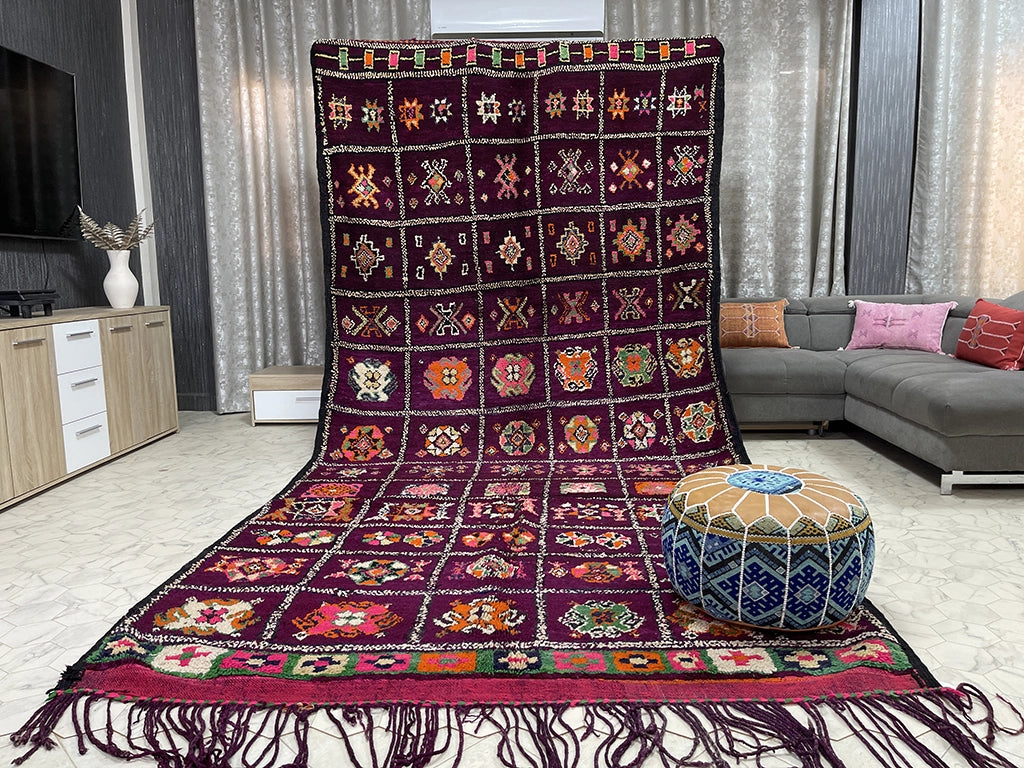 Saadian Splendor - 7x14ft- Boujaad Rug