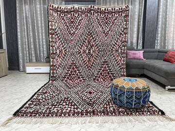 Aoufous Artistry -6x10ft- Boujaad Rug