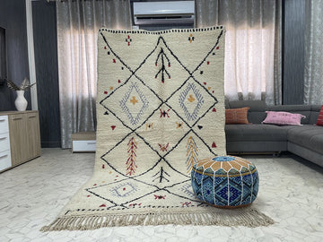 Beldi Berber - 5x9ft- Beni Ourain Rug