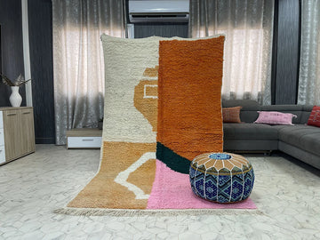 Desert Sunset - 5x8ft- Beni Ourain Rug