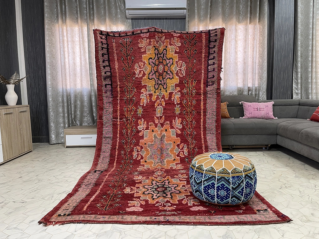 Fquih Ben Salah Fusion - 5x10ft- Boujaad Rug