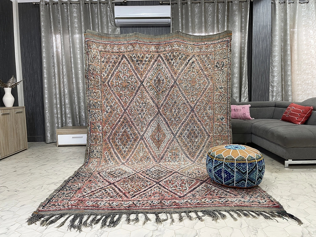 Sidi Slimane Sophistication -6x9ft- Boujaad Rug