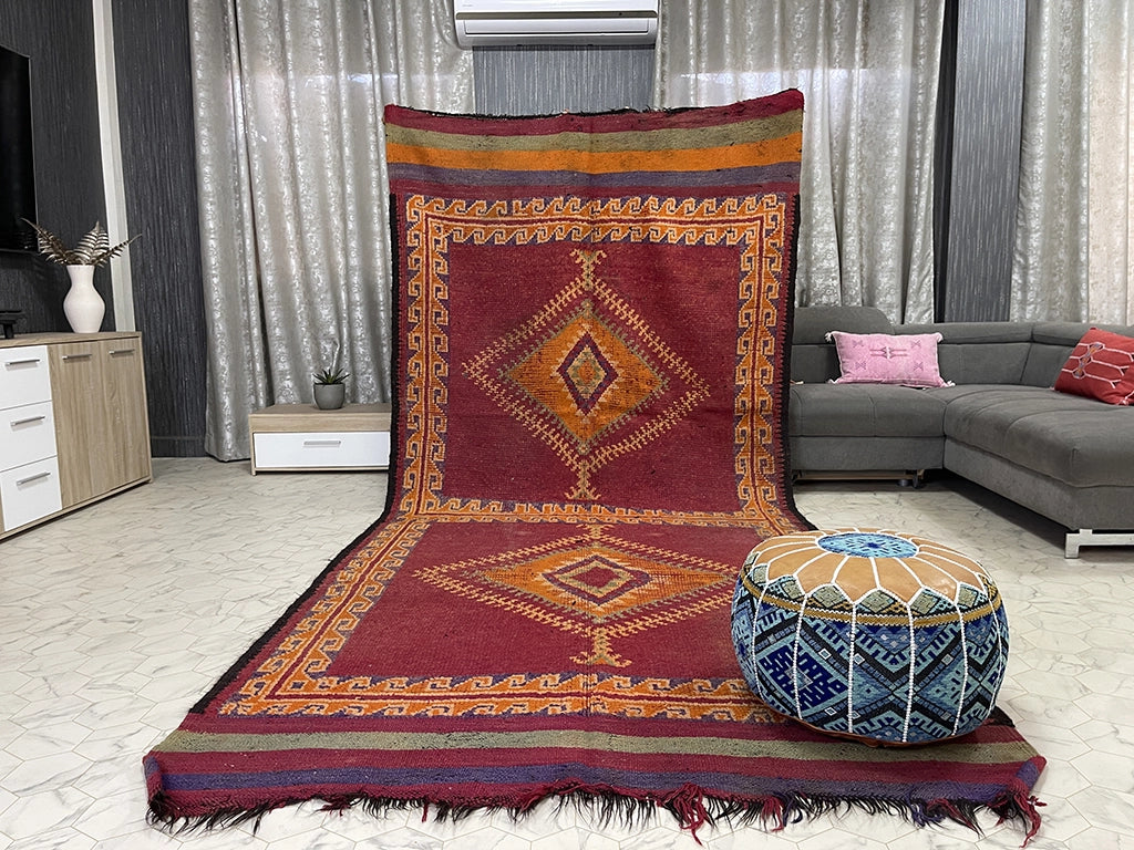 Tafilelt Tranquility -5x12ft- Boujaad Rug