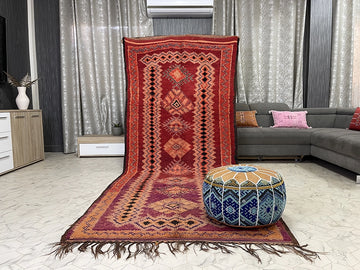 Tamgroute Treasure -4x11ft- Boujaad Rug