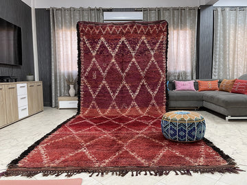 Berber Bloom - 7x15ft- Boujaad Rug