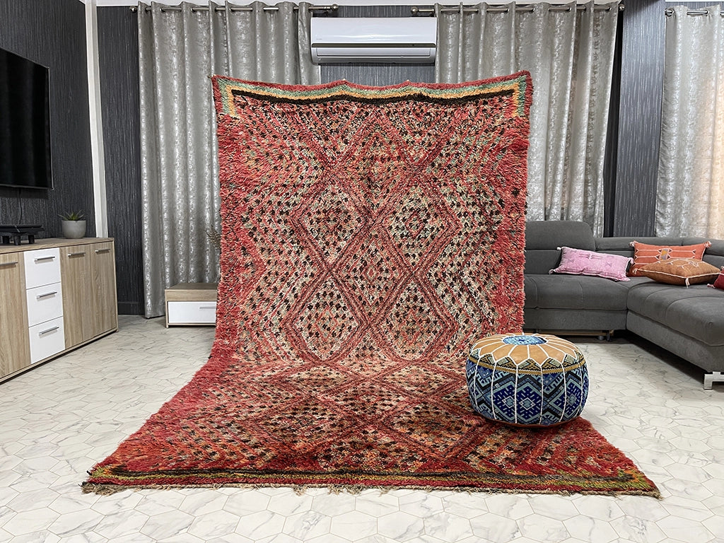 Azrou Adventure -6x11ft- Boujaad Rug