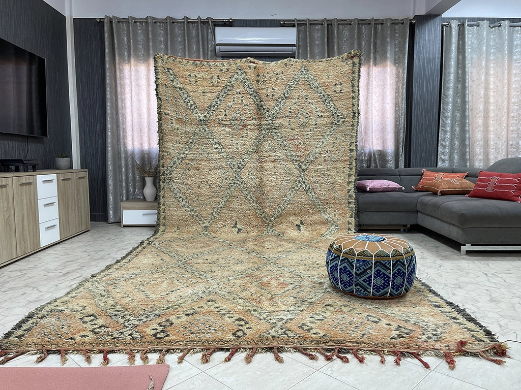 Berber Bliss - 7x14ft- Boujaad Rug