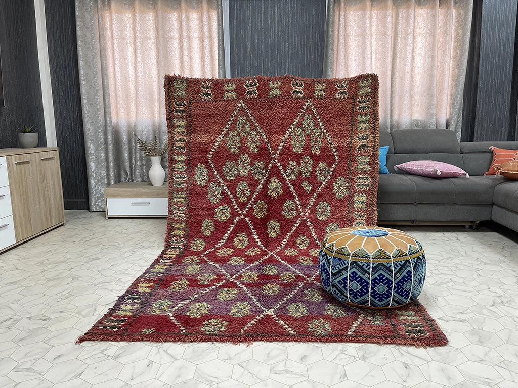 Chefchaouen Charm -5x8ft- Boujaad Rug