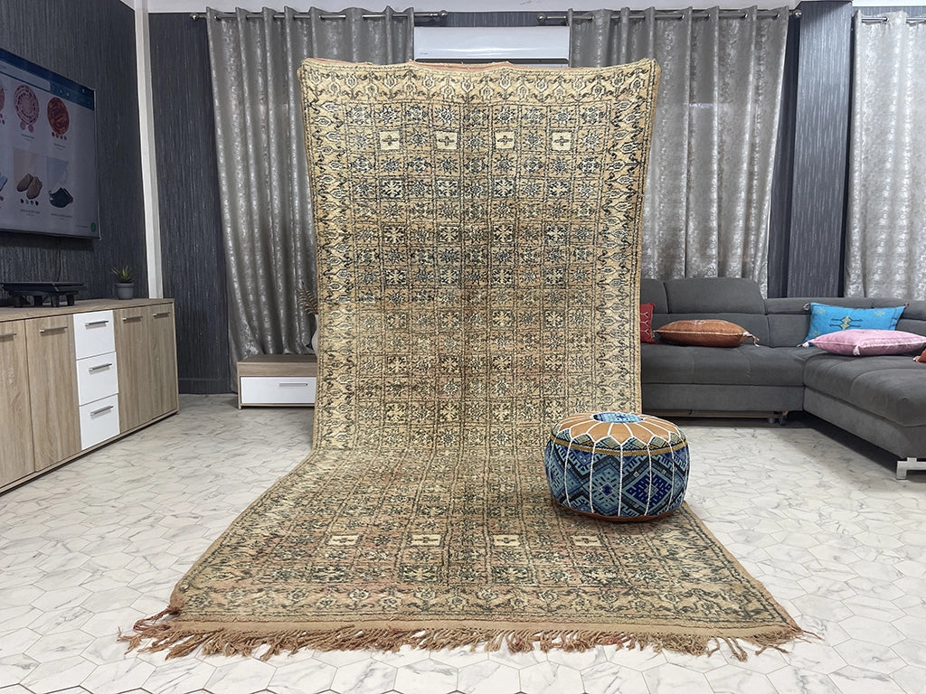 El Jadida Emerald -5x12ft- Boujaad Rug