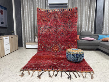 Fez Fringe -6x11ft- Boujaad Rug