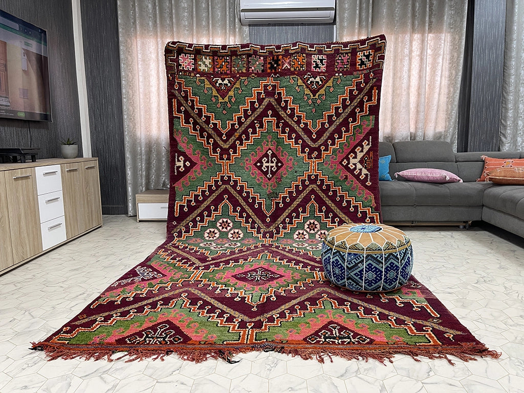 High Atlas Harmony - 6x12ft- Boujaad Rug