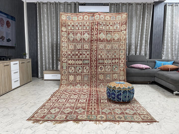 Kelaat M'Gouna Kaleidoscope -6x12ft- Boujaad Rug