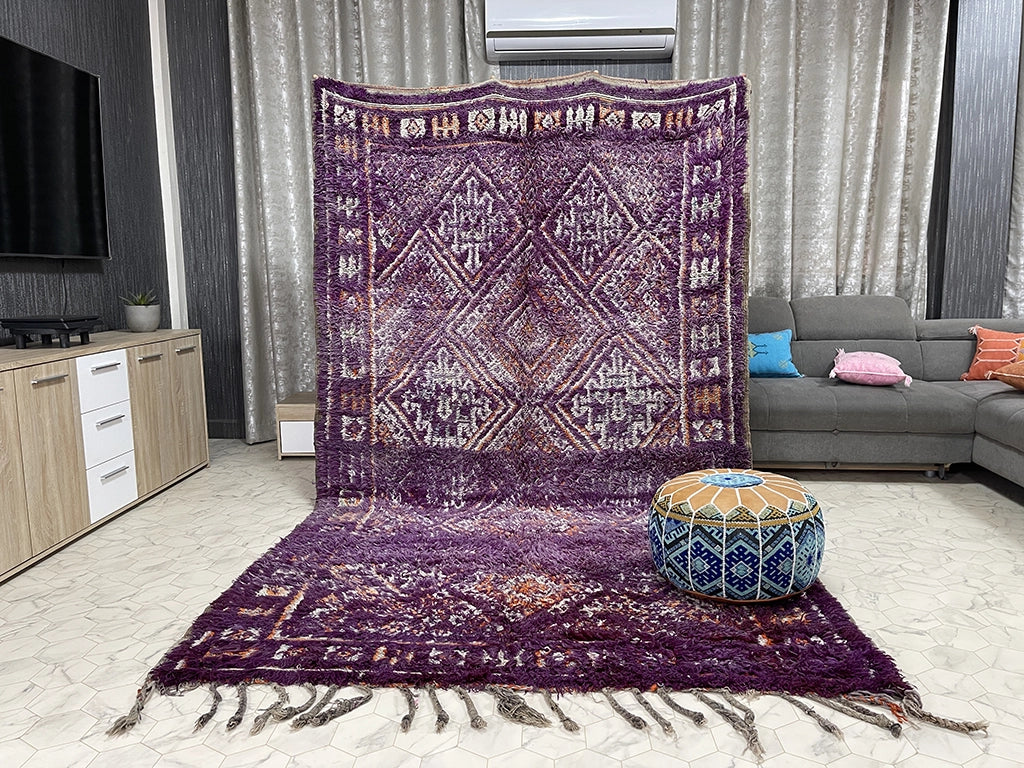 Khouribga Kaleidoscope -6x11ft- Boujaad Rug