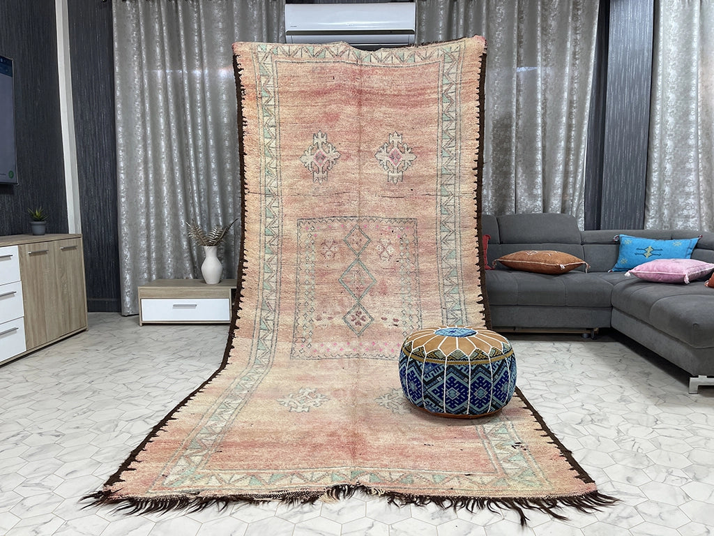 Rose Oasis  - 5x12ft - Boujaad Rug