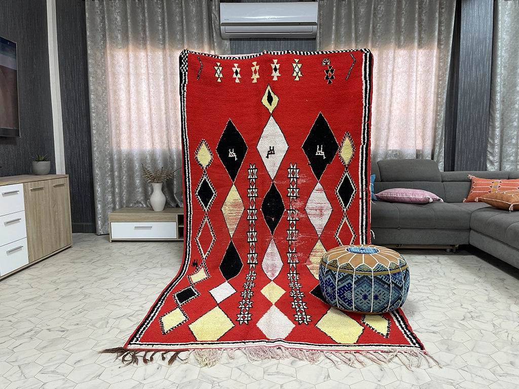 Sidi Ifni Serenity -5x9ft- Boujaad Rug