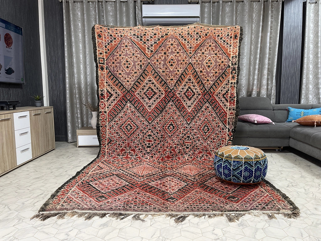 Tiznit Tapestry - 7x11ft- Boujaad Rug