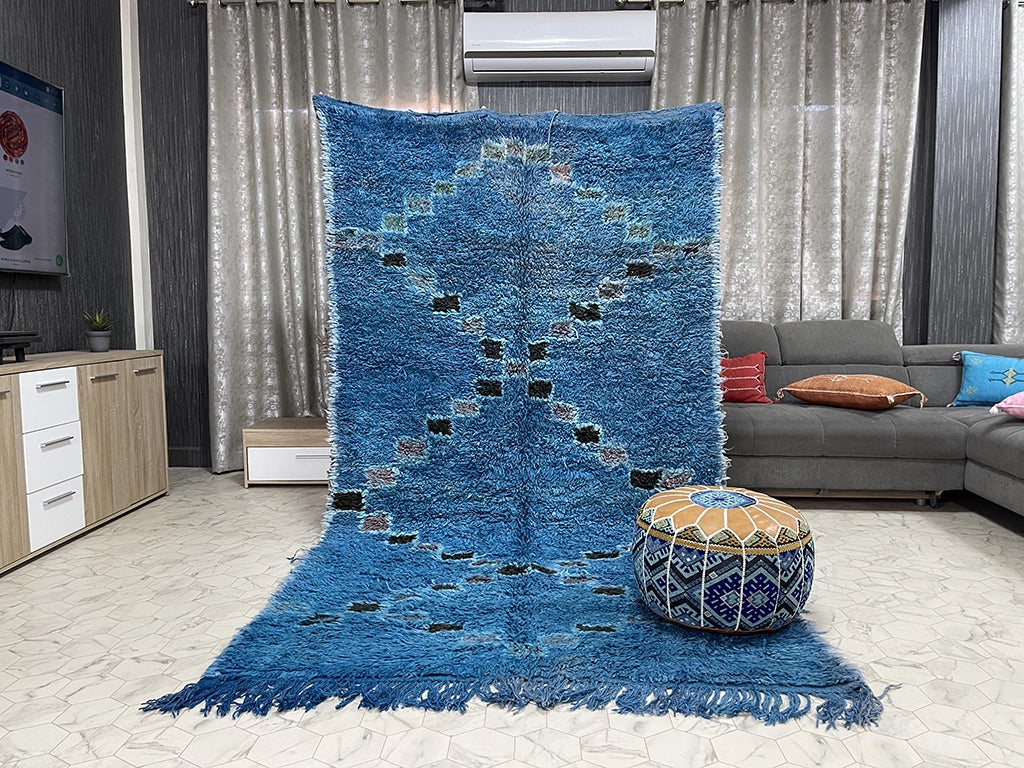 Zahra Azura - 5x9ft - Boujaad Rug