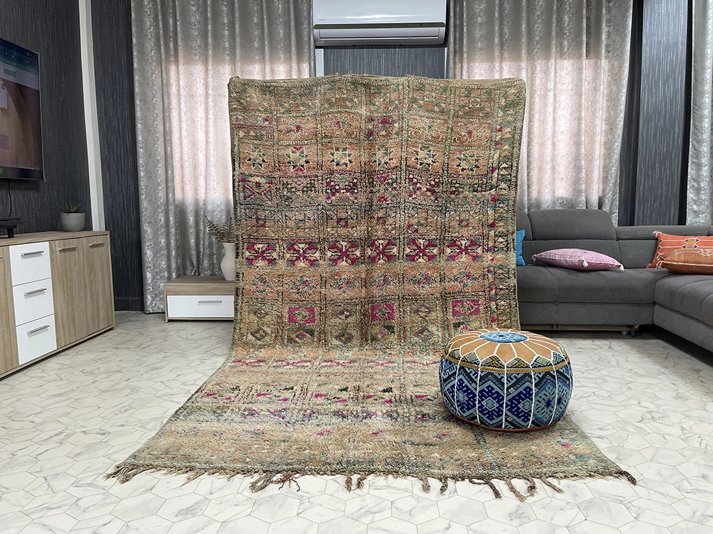 Zellij Zing - 6x10ft- Boujaad Rug