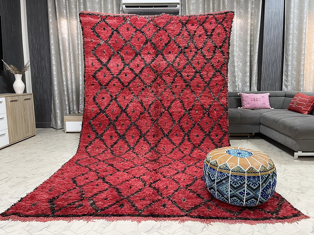 Tangerine Twilight - 6x11ft- Boujaad Rug