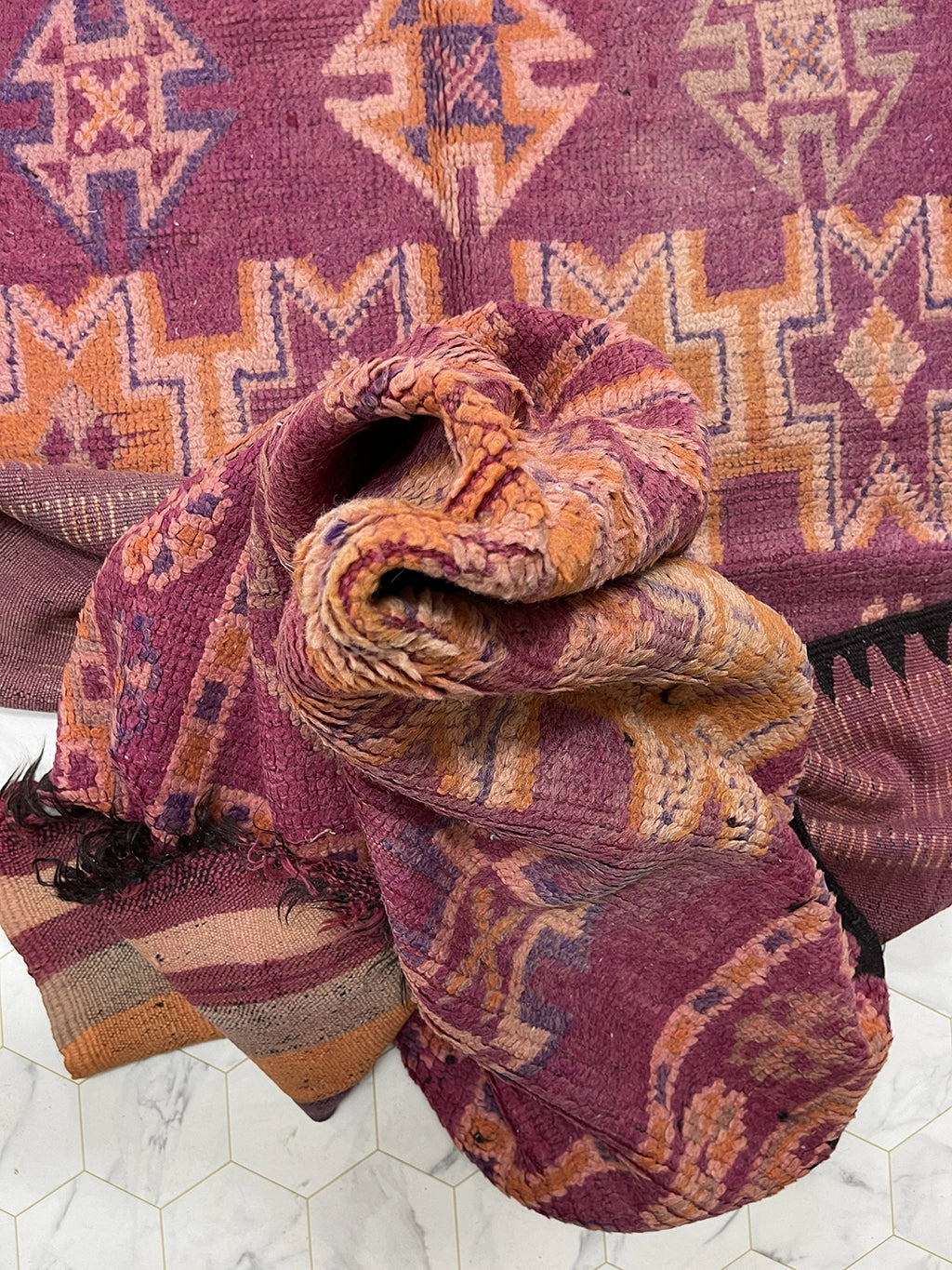 Taghazout Tide - 5x12ft- Boujaad Rug