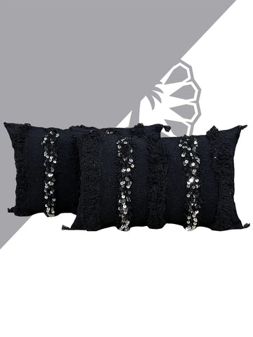 Ebony Elegance - Pillow