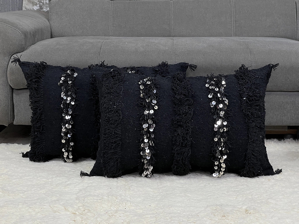 Ebony Elegance - Pillow