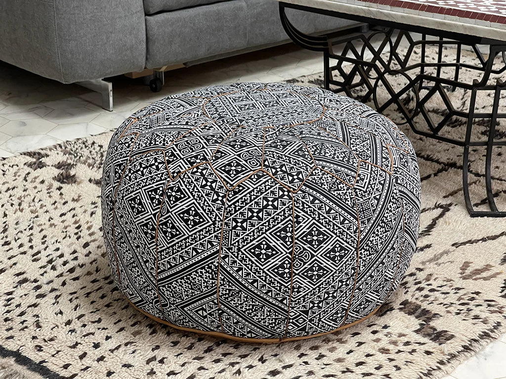 Zebra Zen - Pouf