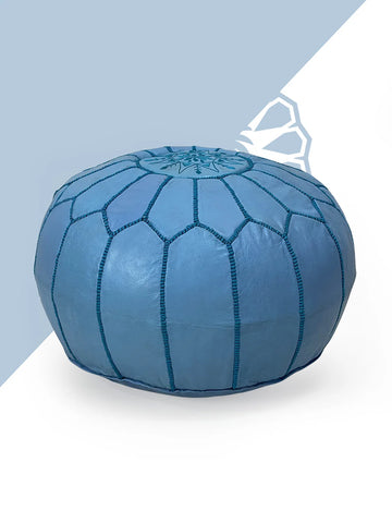 Atlas Blue - Pouf