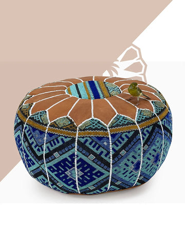 Coastal Calm - Pouf