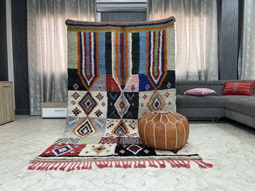 Boho Chic  - 5x8ft- Boujaad Rug