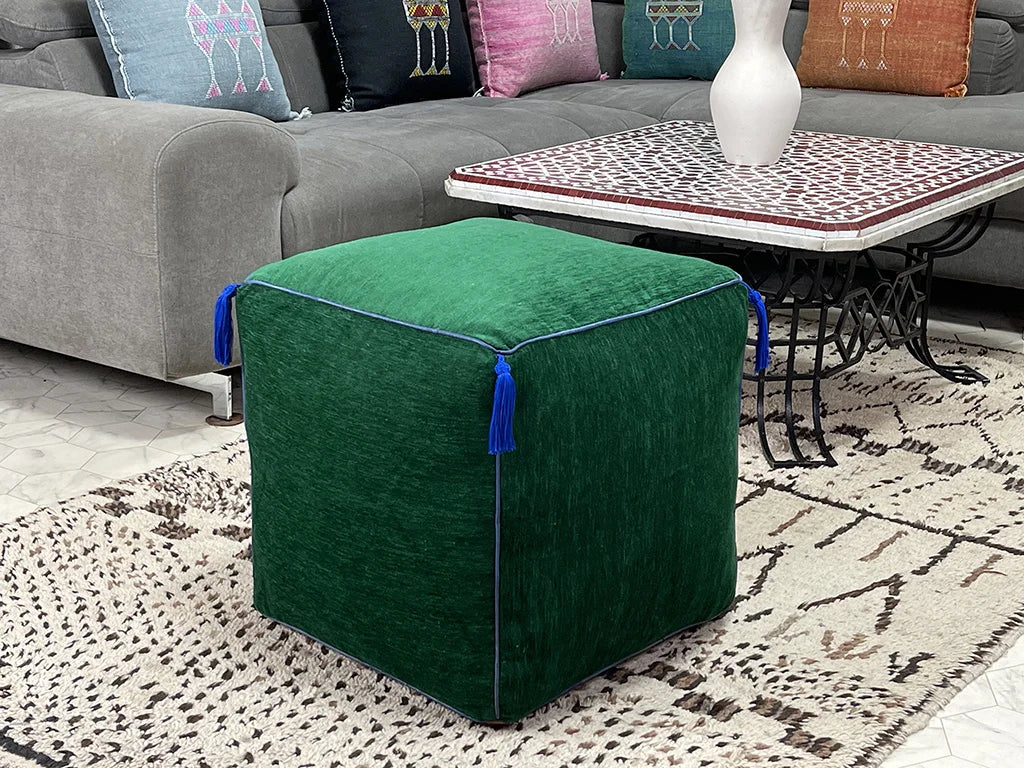 Olive Oasis - Pouf