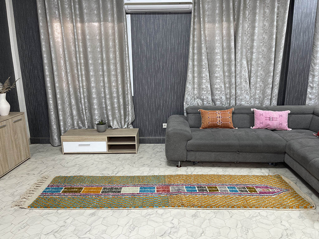 Desert Dream - 2x10ft- Beni Ourain Rug
