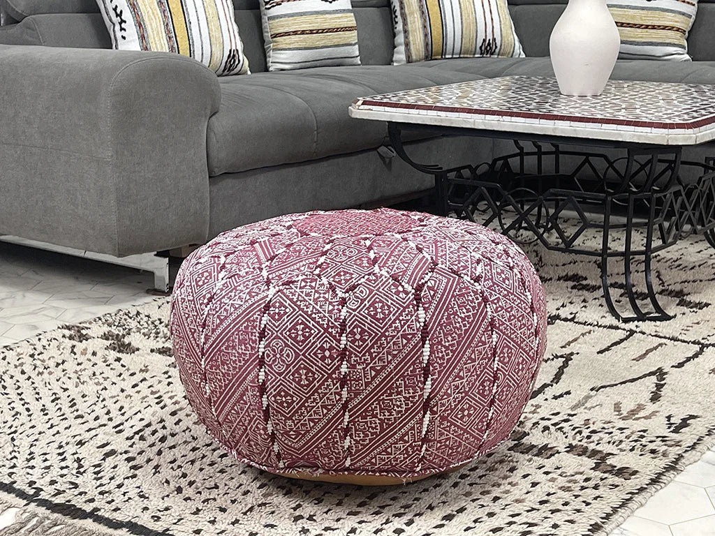 Snowy Sangria - Pouf