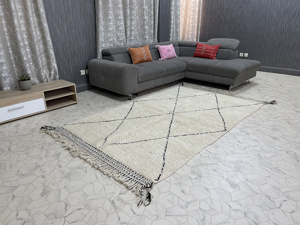Midar Majesty - 5x8ft- Beni Ourain Rug